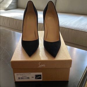 Christian Louboution So Kate 120 Veau Velours